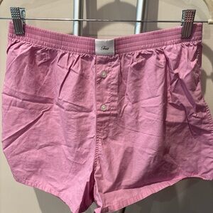 TNA Pink Button-Front Boxers